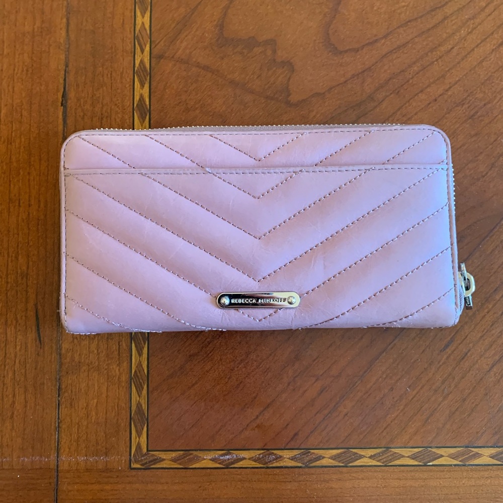REBECCA MINKOFF QUILTED EDIE WALLET